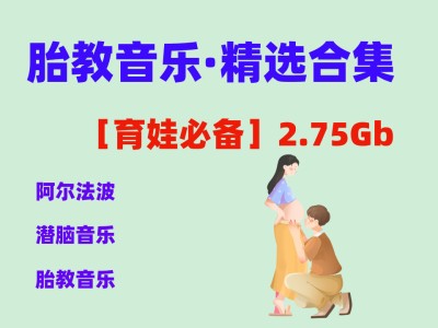 胎教音乐·精选合集［育娃必备］(花费2980在小红书买来的珍贵资源)