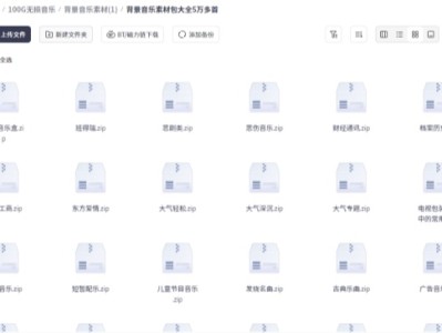 5万多首的背景音乐素材,我花了接近1个月时间整理出来的